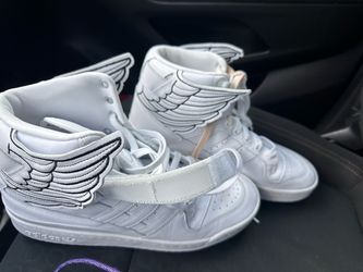 Adidas Forum Hi Wings 4.0 Jeremy Scott White Black - GX9445 size 10