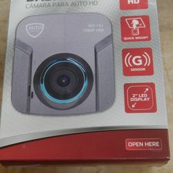 Auto Drive HD Dash Cam AD-161 1080p HD Quick Mount G Sensor 2" LED Display NEW.