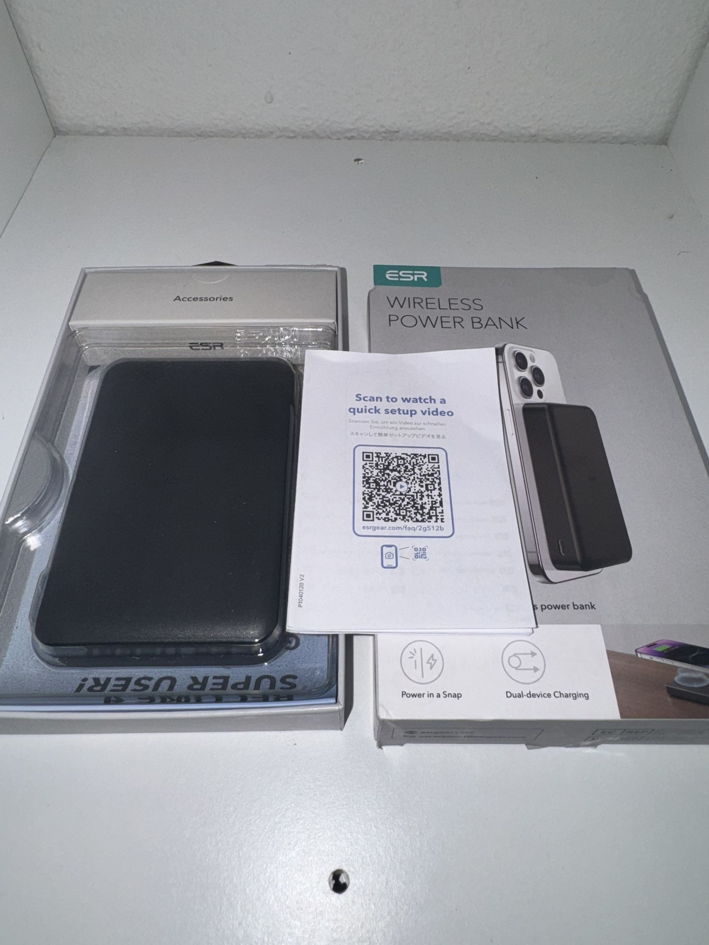 Wireless Power Bank Charger 