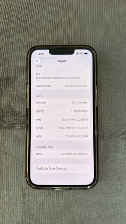 iPhone 13 T-Mobile unlocked clean IMEI