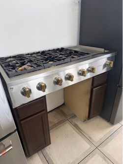 Ge monogram 48 inch stove top