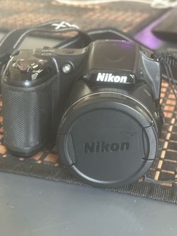 Nikon Coolpix L820 16MP 30x Zoom Camera Black Perfect Condition + Strap