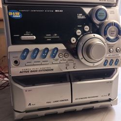 JVC Stereo System Main Unit