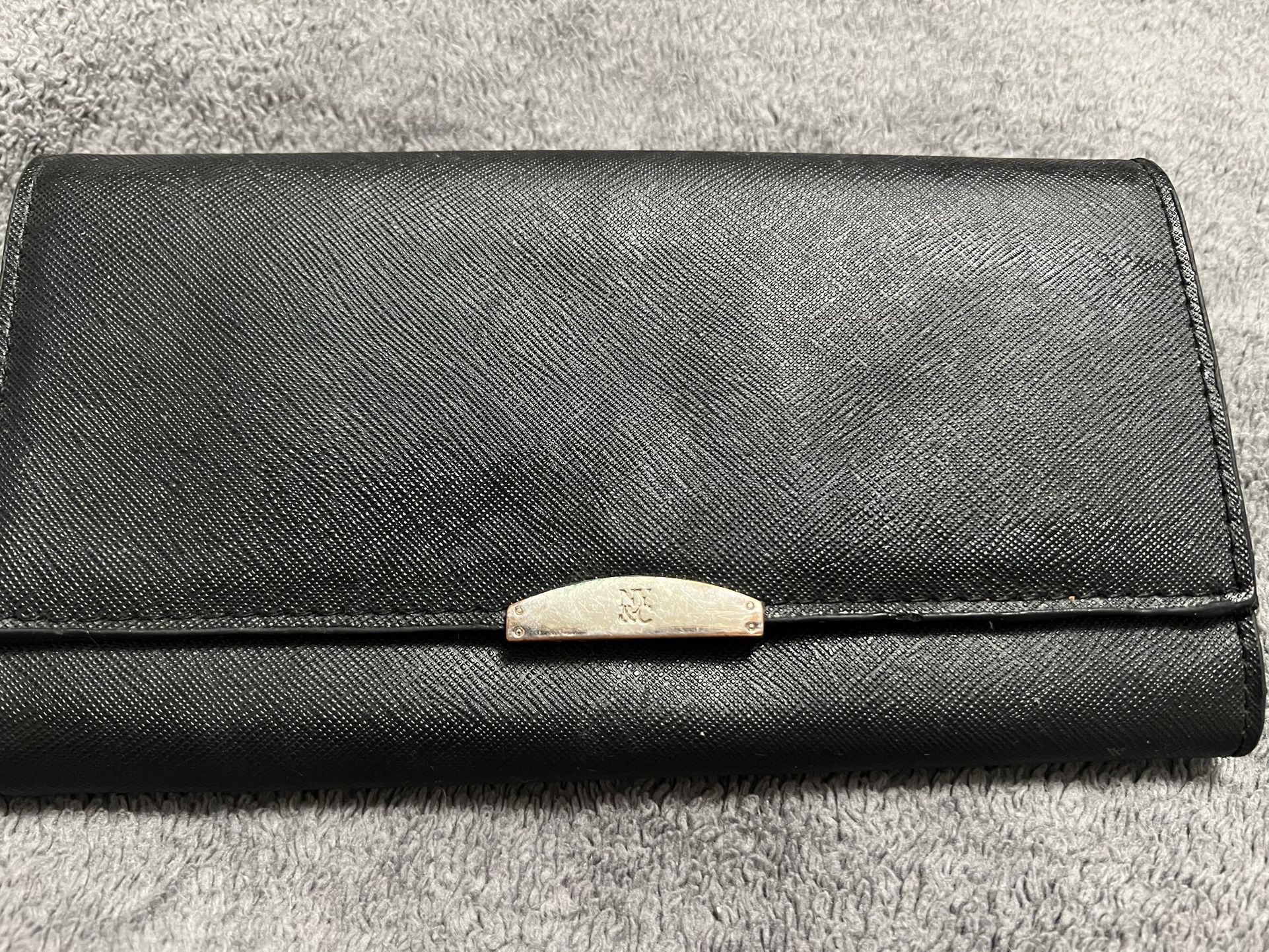 NY&C black wallet