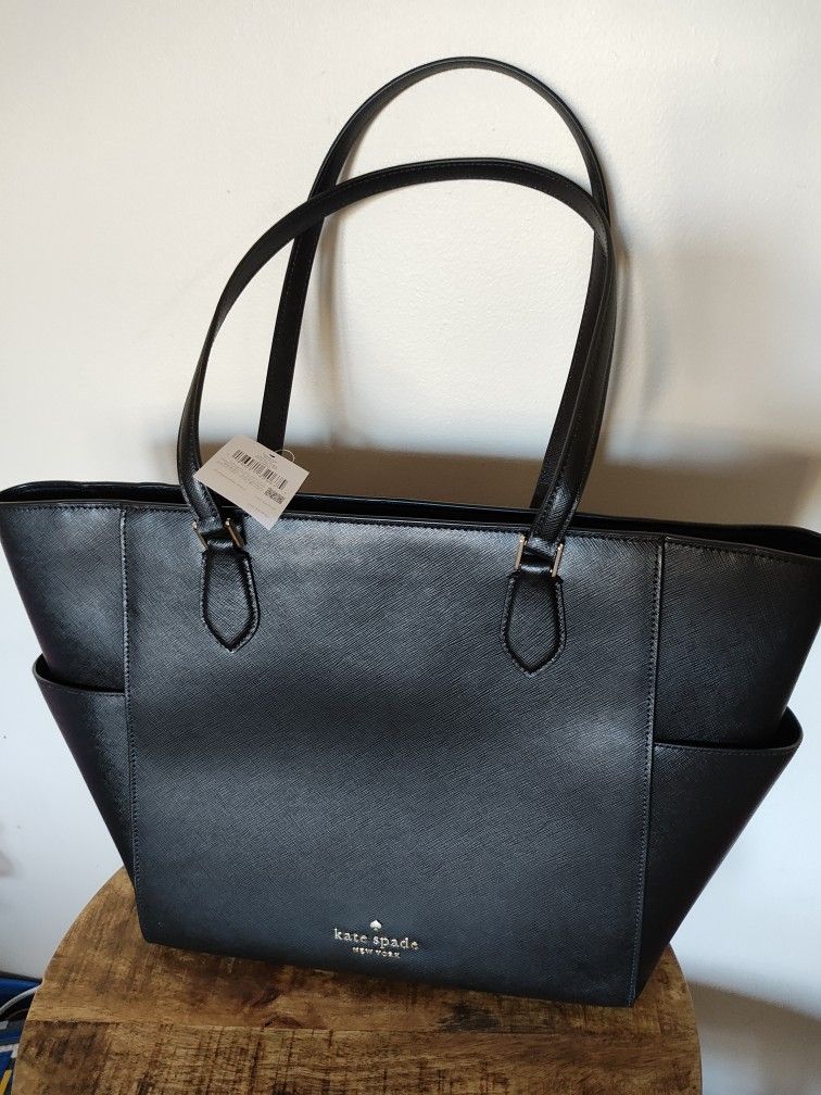 New Kate Spade Black Tote