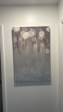 Abstract Bokeh Canvas Wall Art