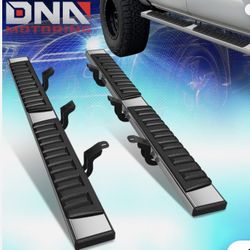 For 2005-2022 Toyota Tacoma Crew/Double Cab 6.75" Side Step Bar Running Boards