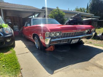 UP FOR SALE 68 CHEVY CAPRICE LOW RIDER.