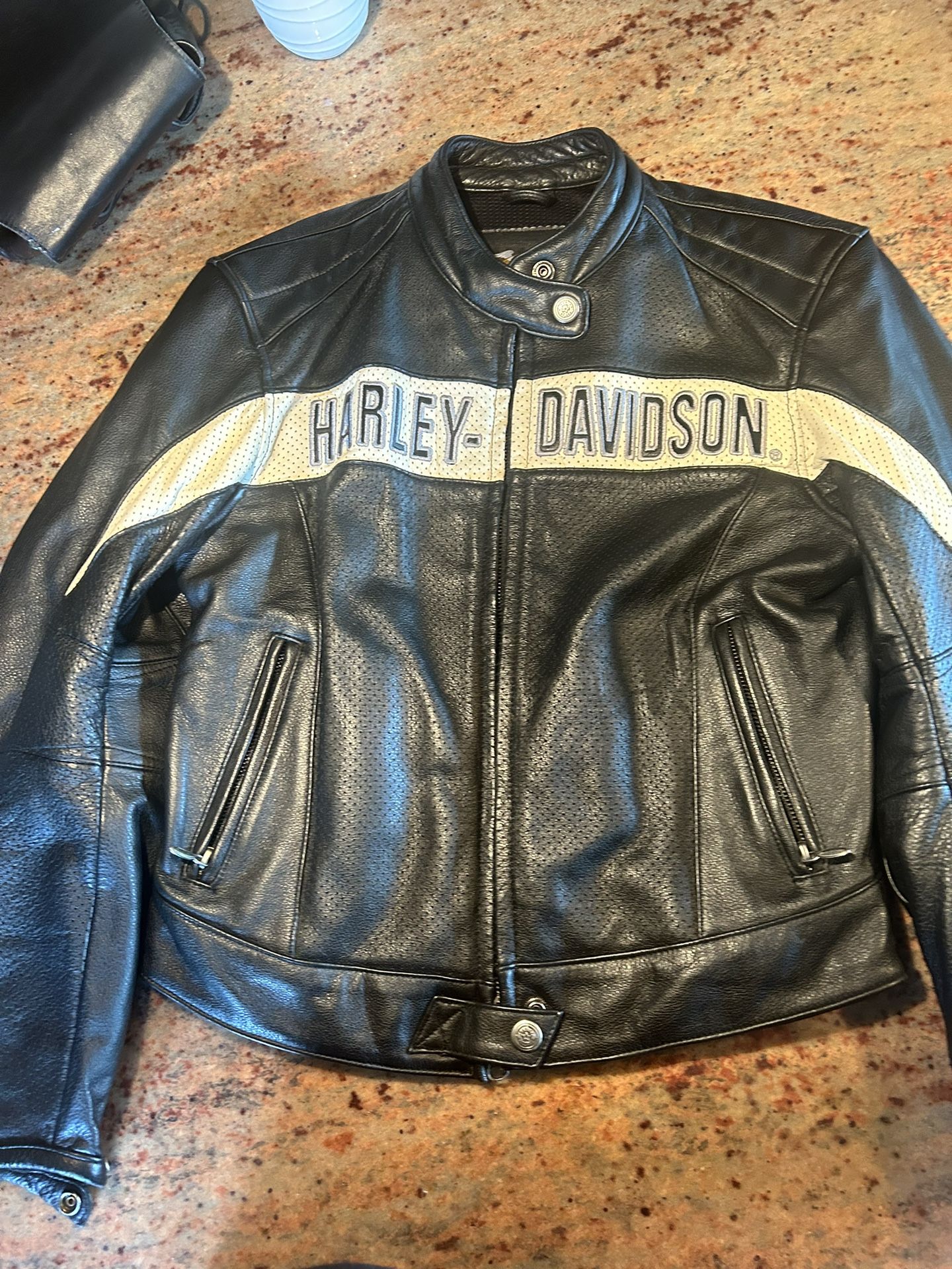 Woman’s Harley Davidson Leather Jacket size Medium