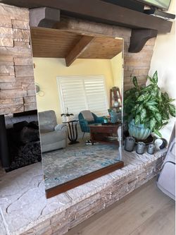 Vintage mirror 28” L x 42” H