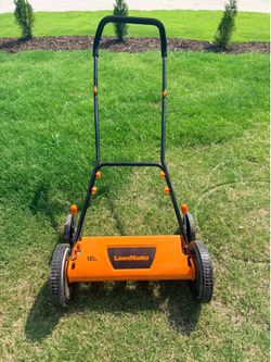 LawnMaster 18” 5-Blade Manual Reel Lawn Mower – Excellent Condition