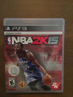 Sony PlayStation ps3 nba 2k15