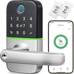 Kucacci Keypad Smart Door Lock with Handle: Kucacci Keyless Entry Door Lock - Smart Lock for Front Door - Electronic Door Lock with Keypad  NEW