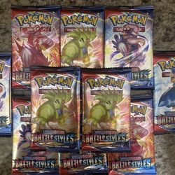 Pokemon Sword & Shield Battle Styles - 10 Packs - New