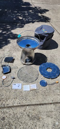 Biolite Stove Camping Outdoor Backyard