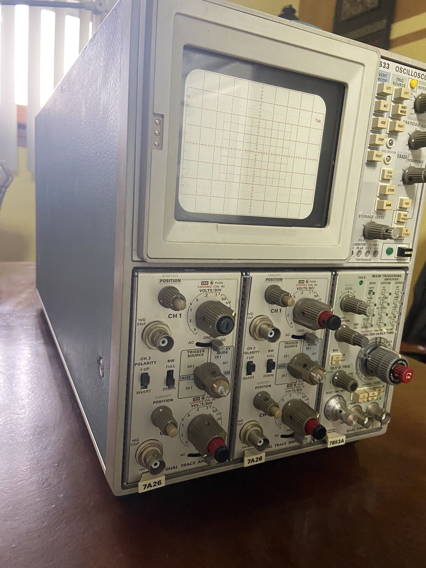 Vintage Tektronix Oscilloscope