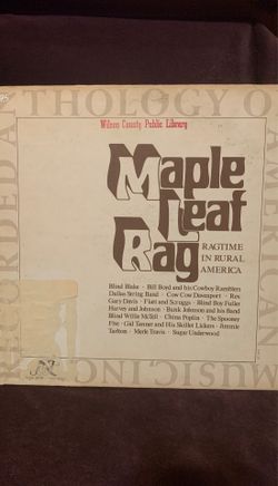 Maple Leaf Ragtime music vinyl