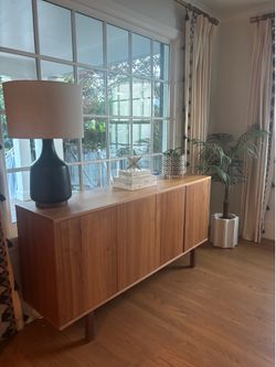 IKEA STOCKHOLM Walnut Sideboard / Credenza – Mid-Century Modern