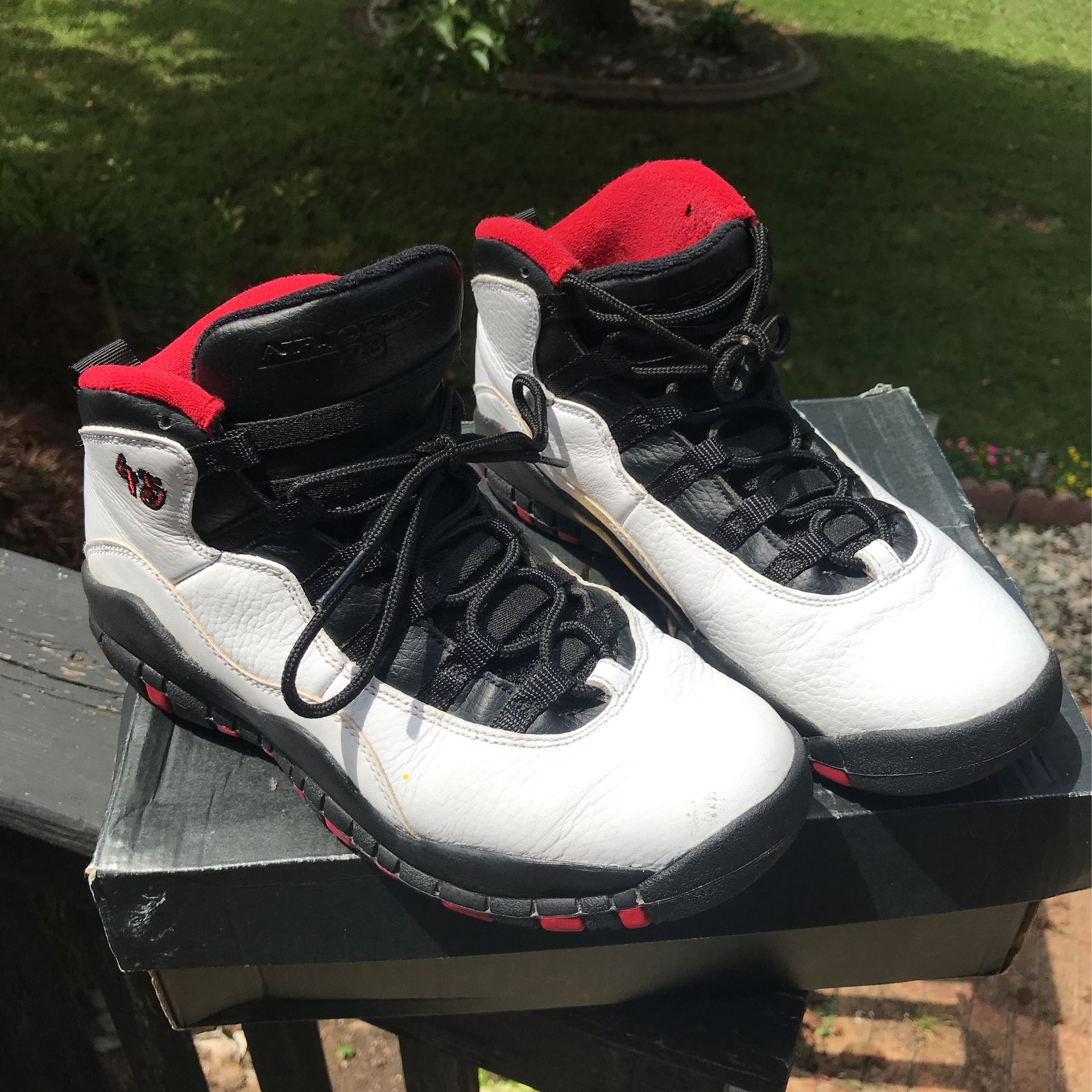 Nike Air Jordan 10 Retro Double Nickel Basketball Shoes Size