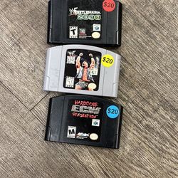 Nintendo 64 Games $60 OBO