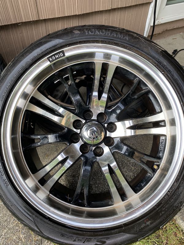 Konig Unknown wheels with Yokohama s drive 225/40 R18 92Y for Sale in ...