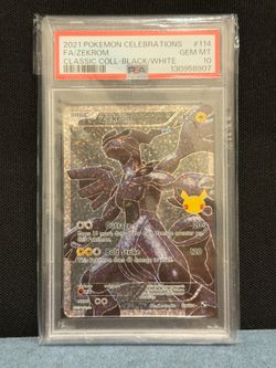 Pokemon Celebrations Zekrom #114