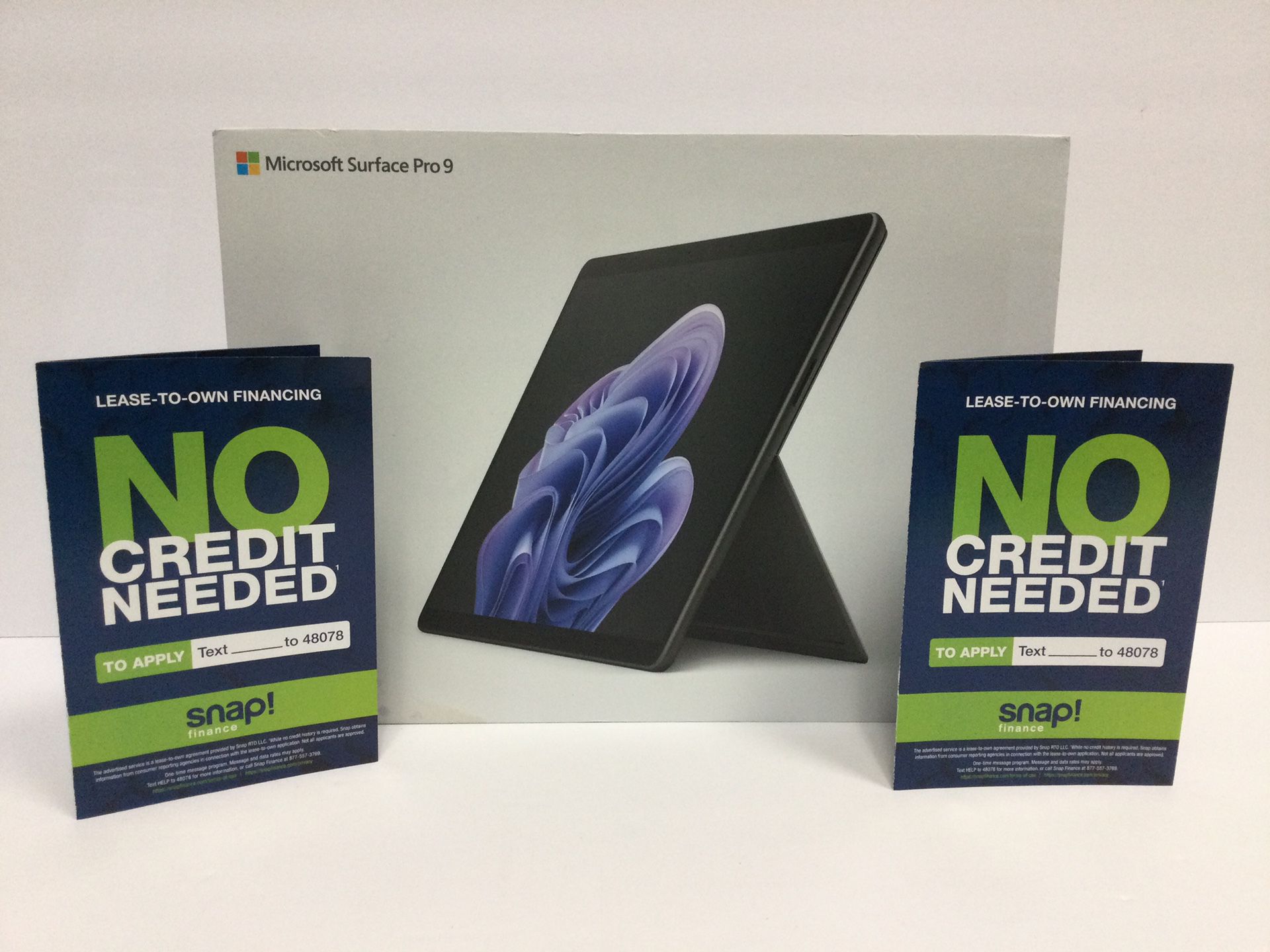 Microsoft Surface Pro 9 - 13” Touchscreen, i5 12th Gen, 8GB RAM, 256GB SSD, Win. 11 Home - $0 DOWN!
