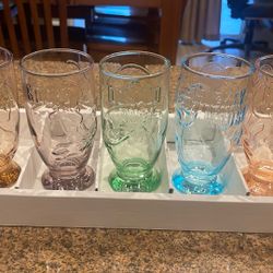 Disney characters Glass Set