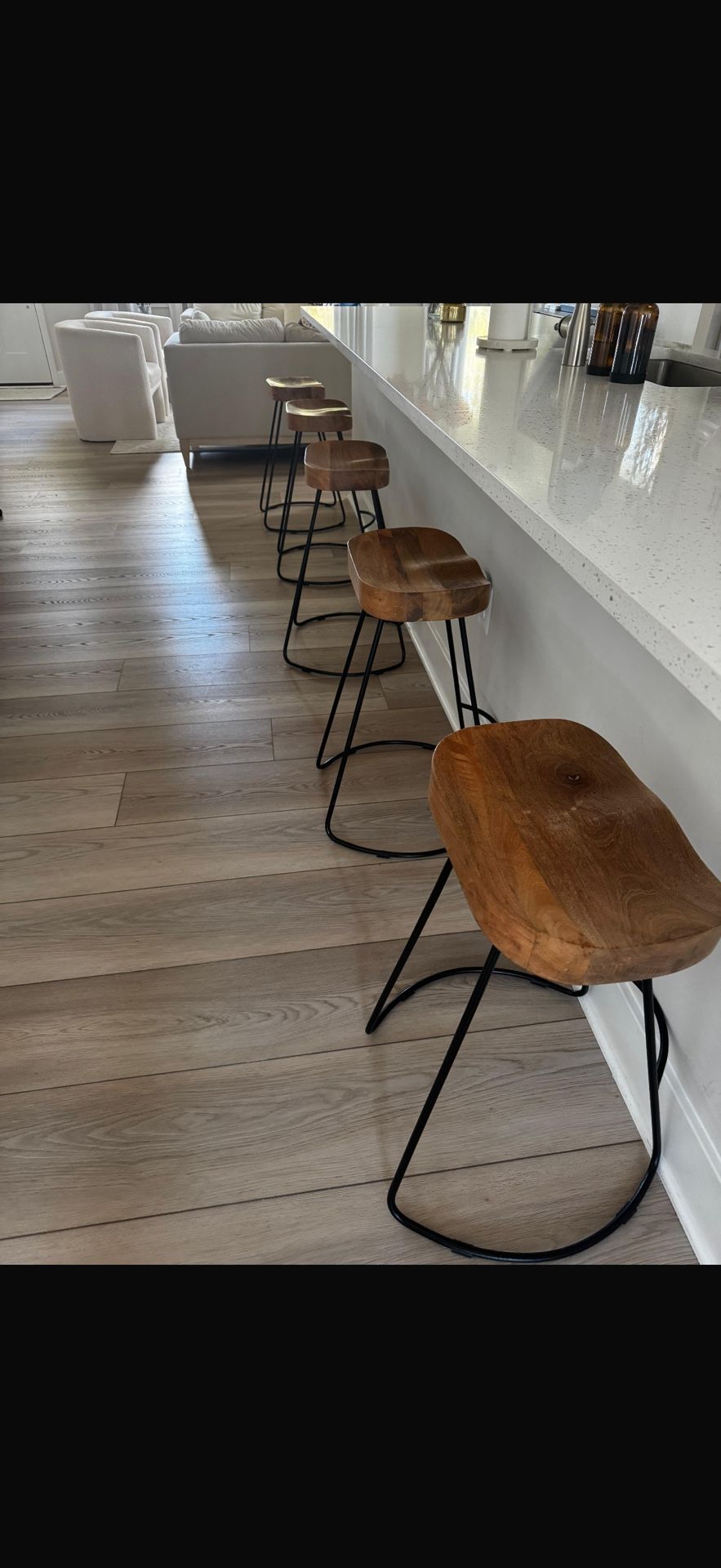 Penelope Solid Wood Bar & Counter Stool