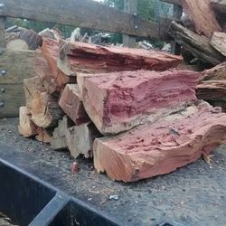 Split Eucalyptus Firewood 140 Truck Load