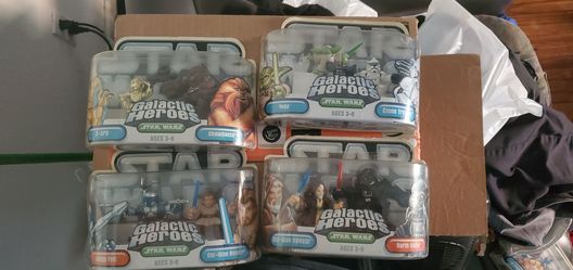 Star Wars Galactic Heroes Figure 4-Pack Lot