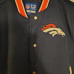 Denver Bronco Letterman Jacket