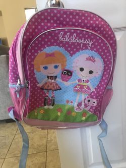 Lalaloopsy backpack and dolls