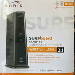 Arris Surfboard SBG8300 Cable Modem And Wi-Fi Router