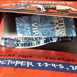 Aftershock VIP Ticket With Wrist Band