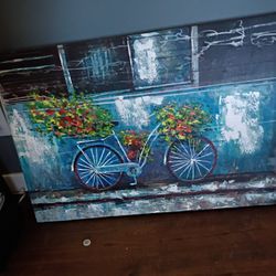 Beach Bike Canvas 3x2