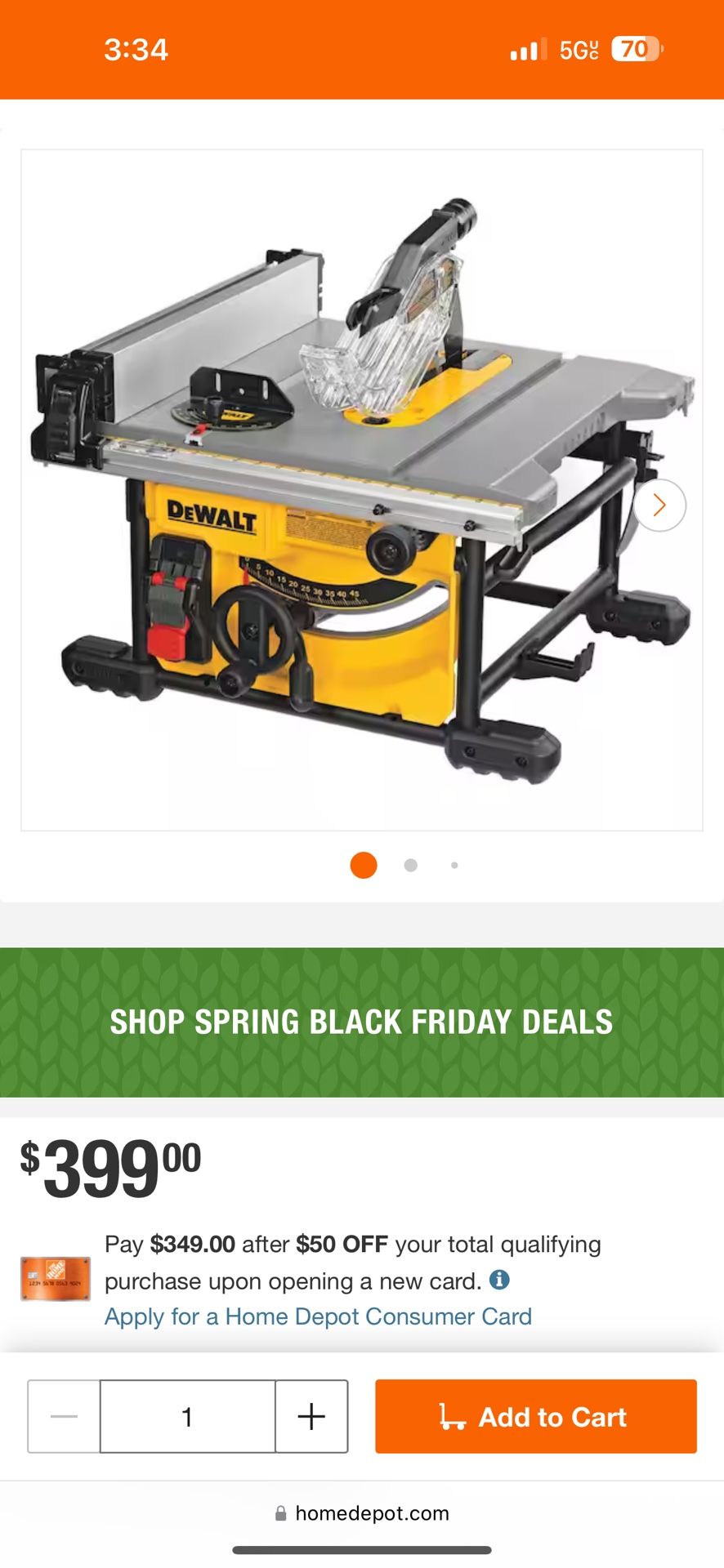 Dewalt Table Saw
