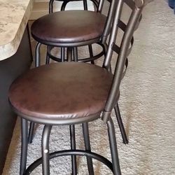 Bar Chairs - 3 pcs