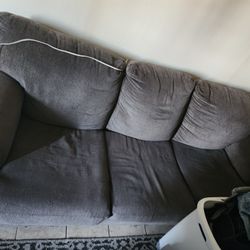 Couch And Loveseat Grey