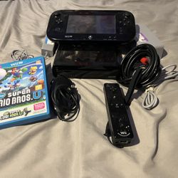 Wii U Bundle With New Super Mario Bros U FIXED PRICE