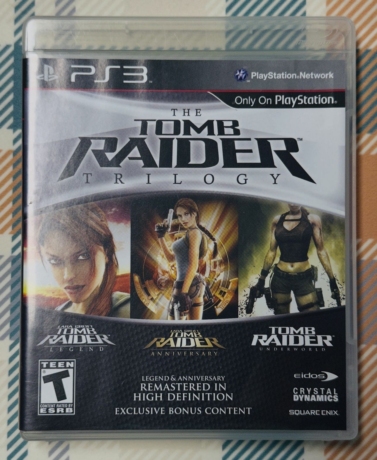 Tomb Raider: Trilogy (Sony PlayStation 3, 2011) CIB Tested/Works Fast Shipping