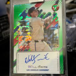 2025 Topps Pristine Will Smith Green Refractor Autograph /150