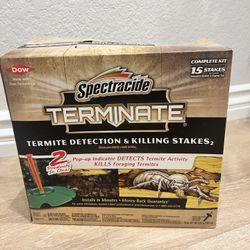 Brand New - Spectracide Terminate Termite Detection & Killing Stakes