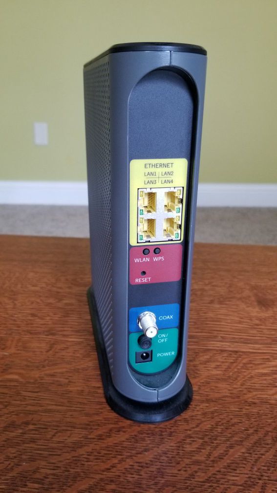 Motorola MG7550 cable modem plus AC1900 WiFi Gigabit Router