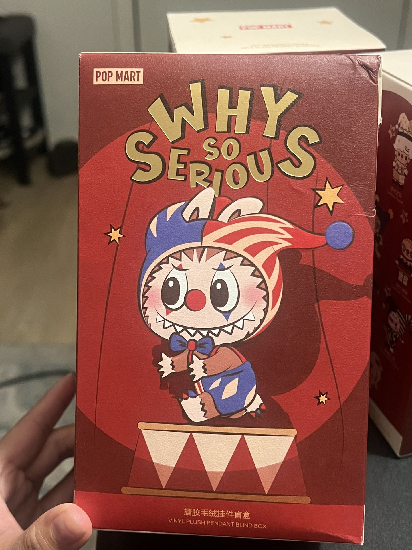 Why So Serious “silver Mist Clown”