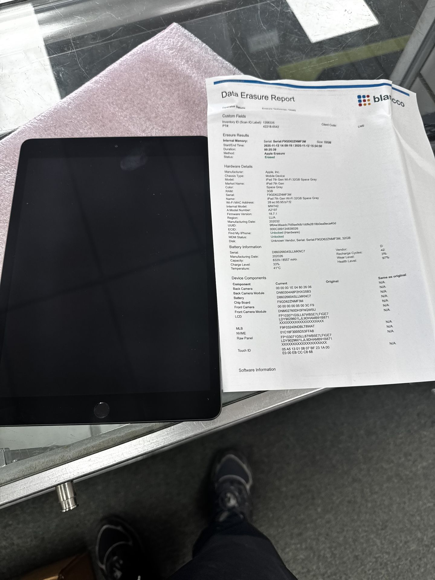 iPad 7 Perfect Condition