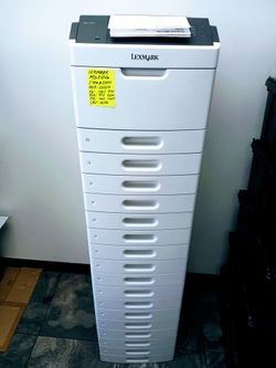 Laser Printer with 17 Paper trays || Lexmark MS710DN || Prints Automatically Double-Sided & Two-Size LEGAL & LETTER || Speed Up To 50ppm ||