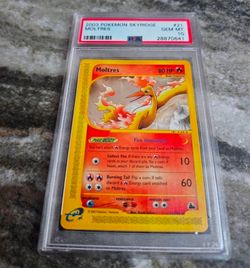 2003 Pokemon Skyridge Moltres Rare #21/144 PSA 10 GEM MINT