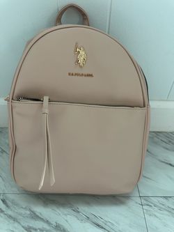 U.S. Polo Assn. Blush Pink Signature Backpack