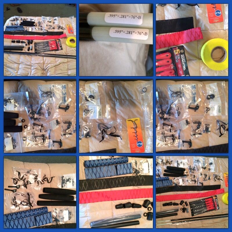 fishing rod building parts for custom rods